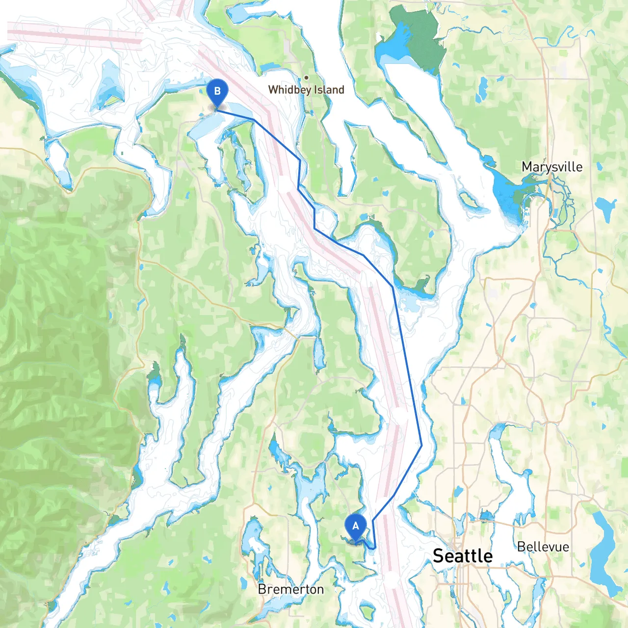 Bainbridge Island to Port Townsend