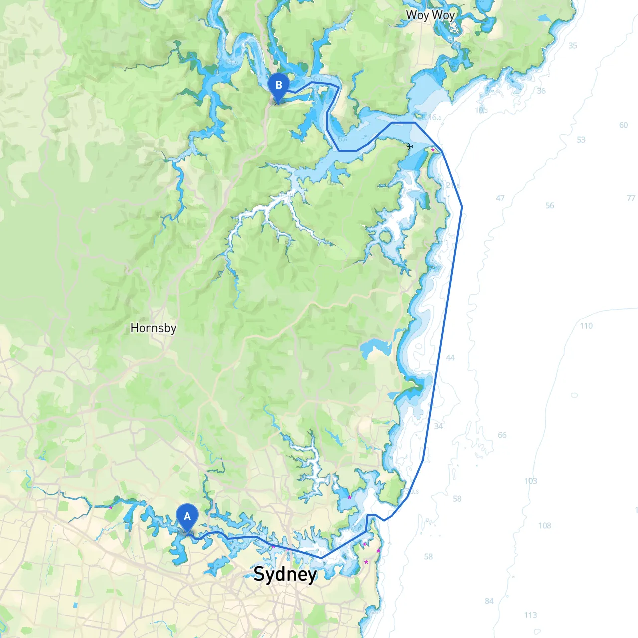 Sydney to Brooklyn