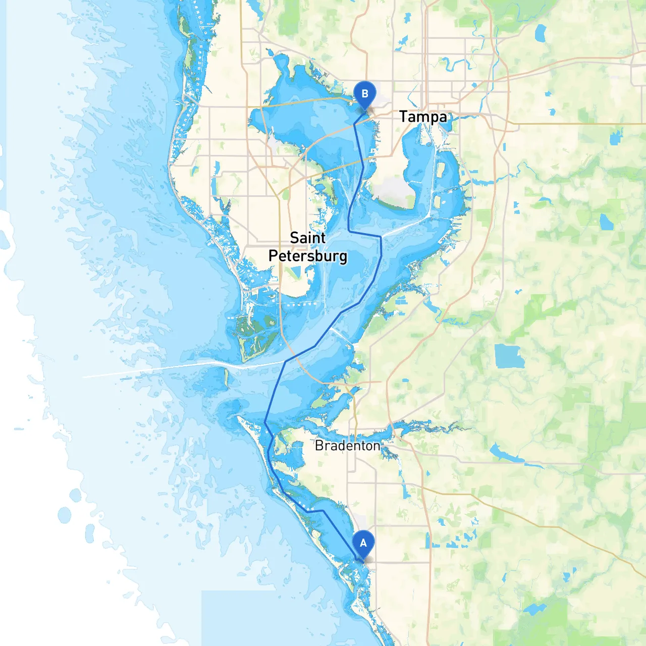 Sarasota to Tampa
