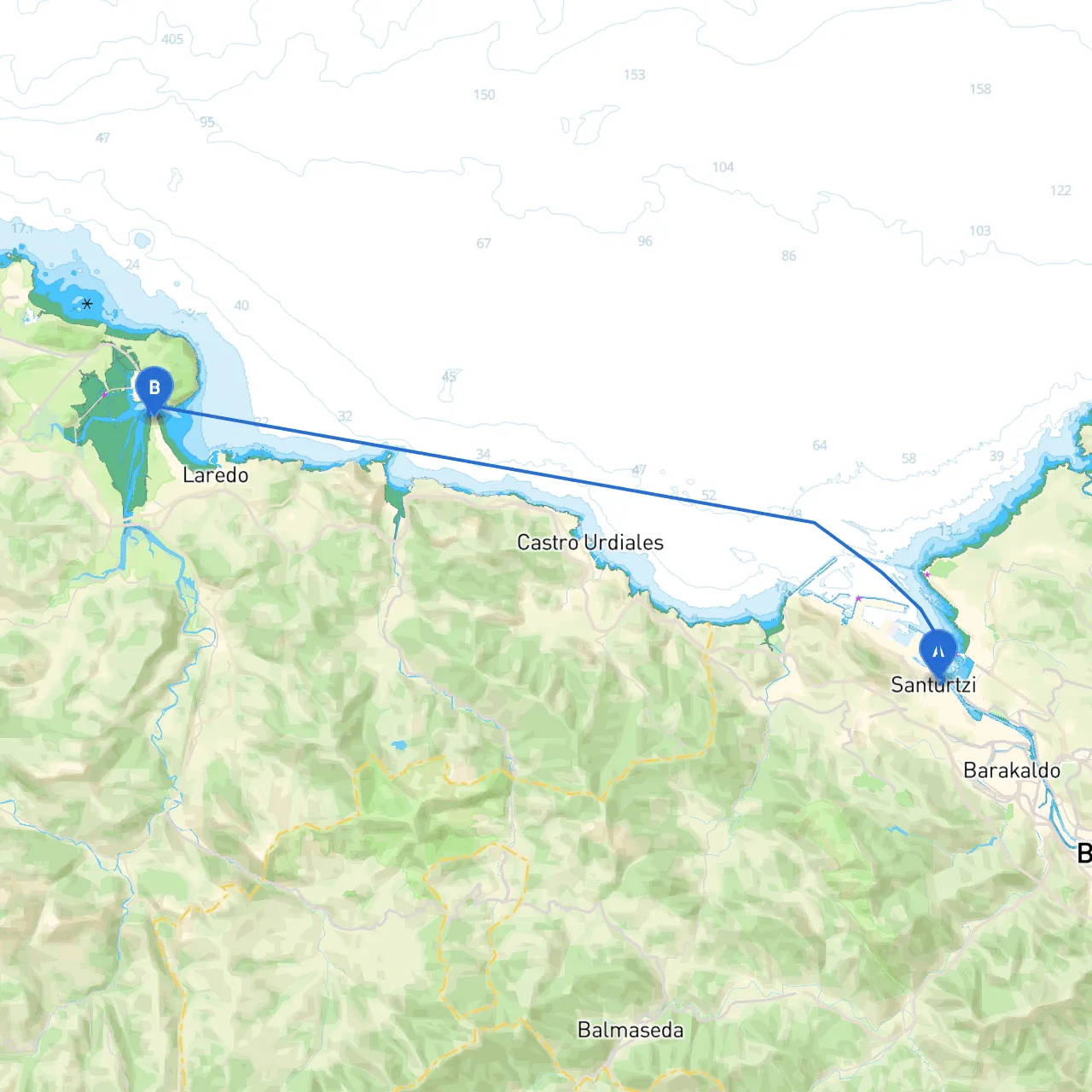 Bilbao to Laredo