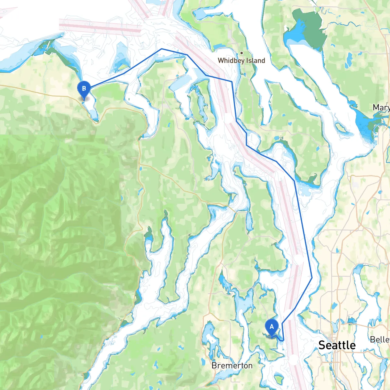Bainbridge Island to Sequim