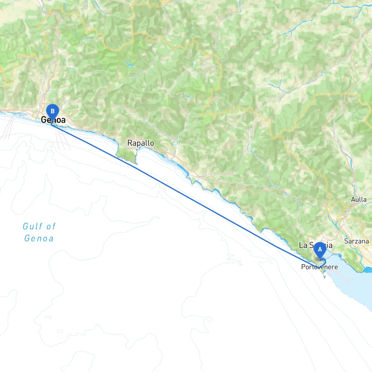 Portovenere to Genoa