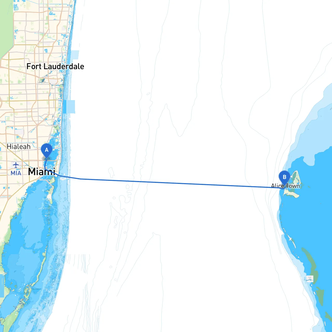 Miami to Bimini
