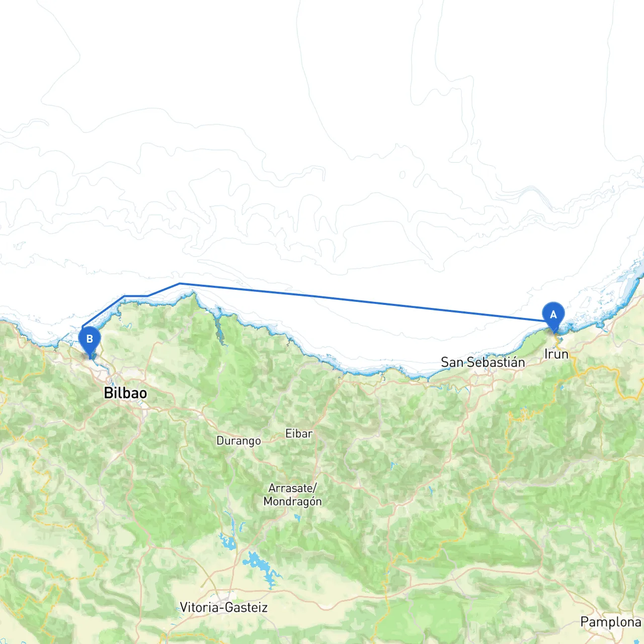 Hondarribia to Bilbao