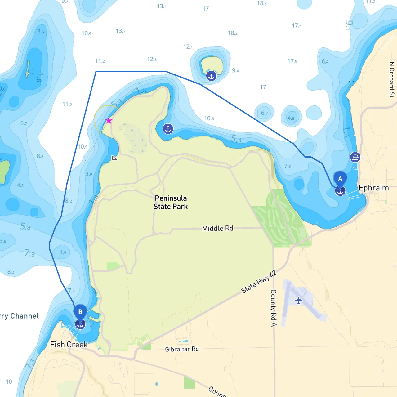 Ephraim to Fish Creek