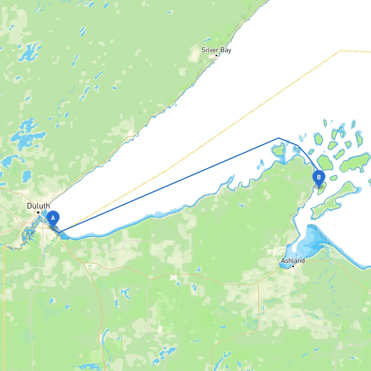 Superior to Bayfield