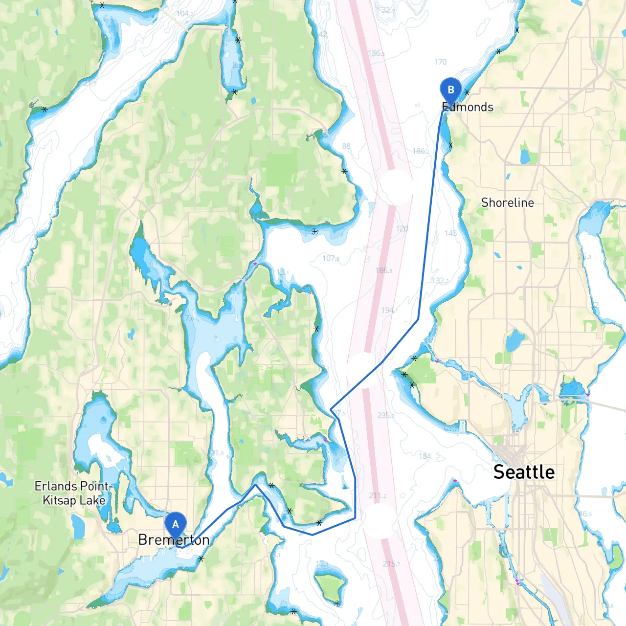 Bremerton to Edmonds
