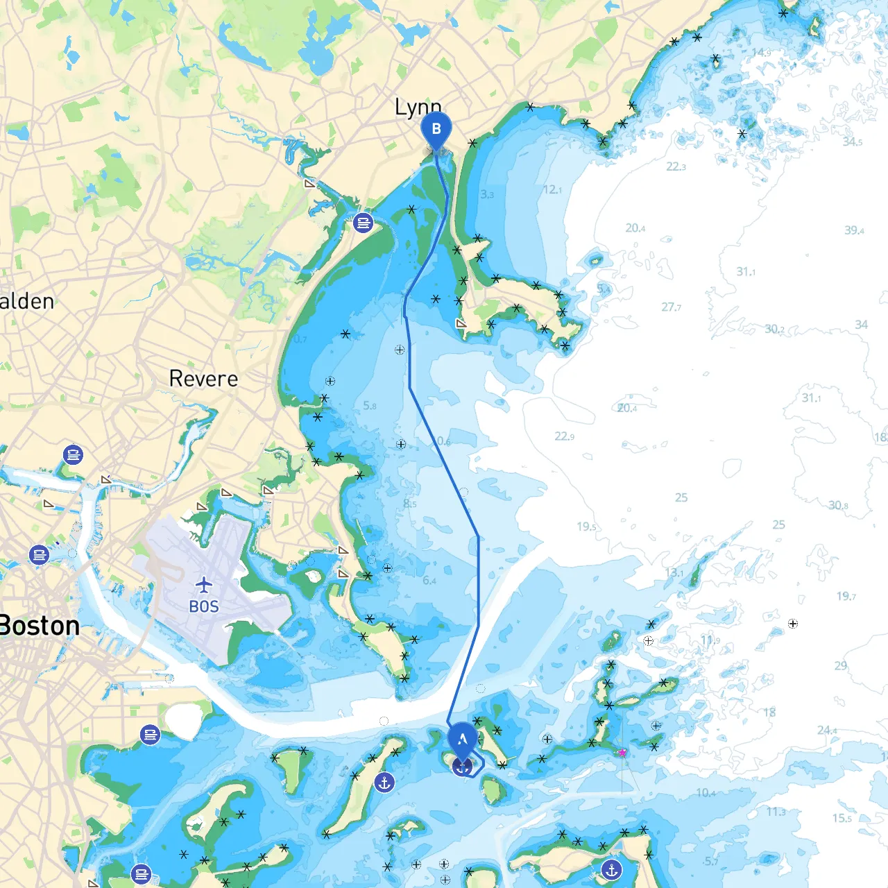 Boston to Lynn