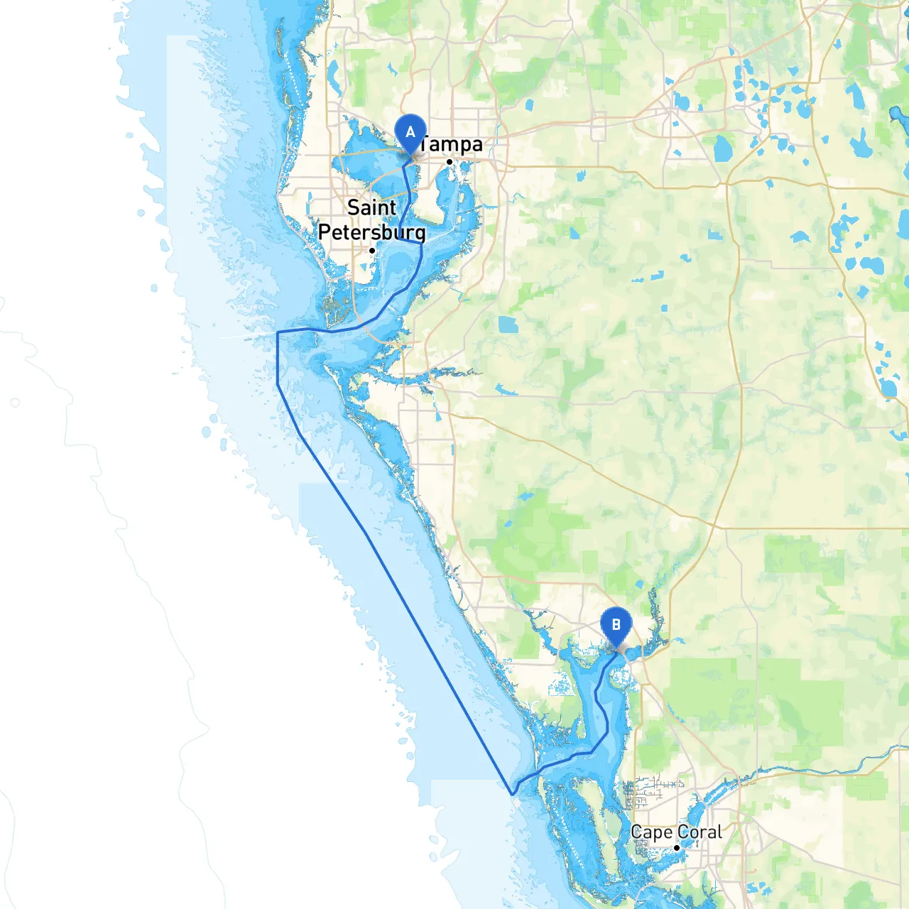 Tampa to Port Charlotte