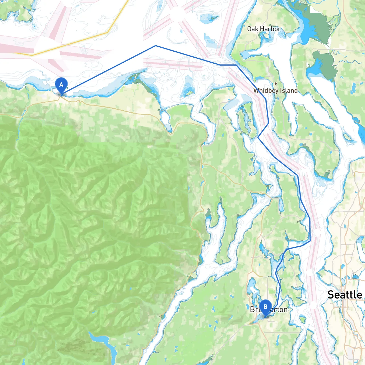 Port Angeles to Port Orchard