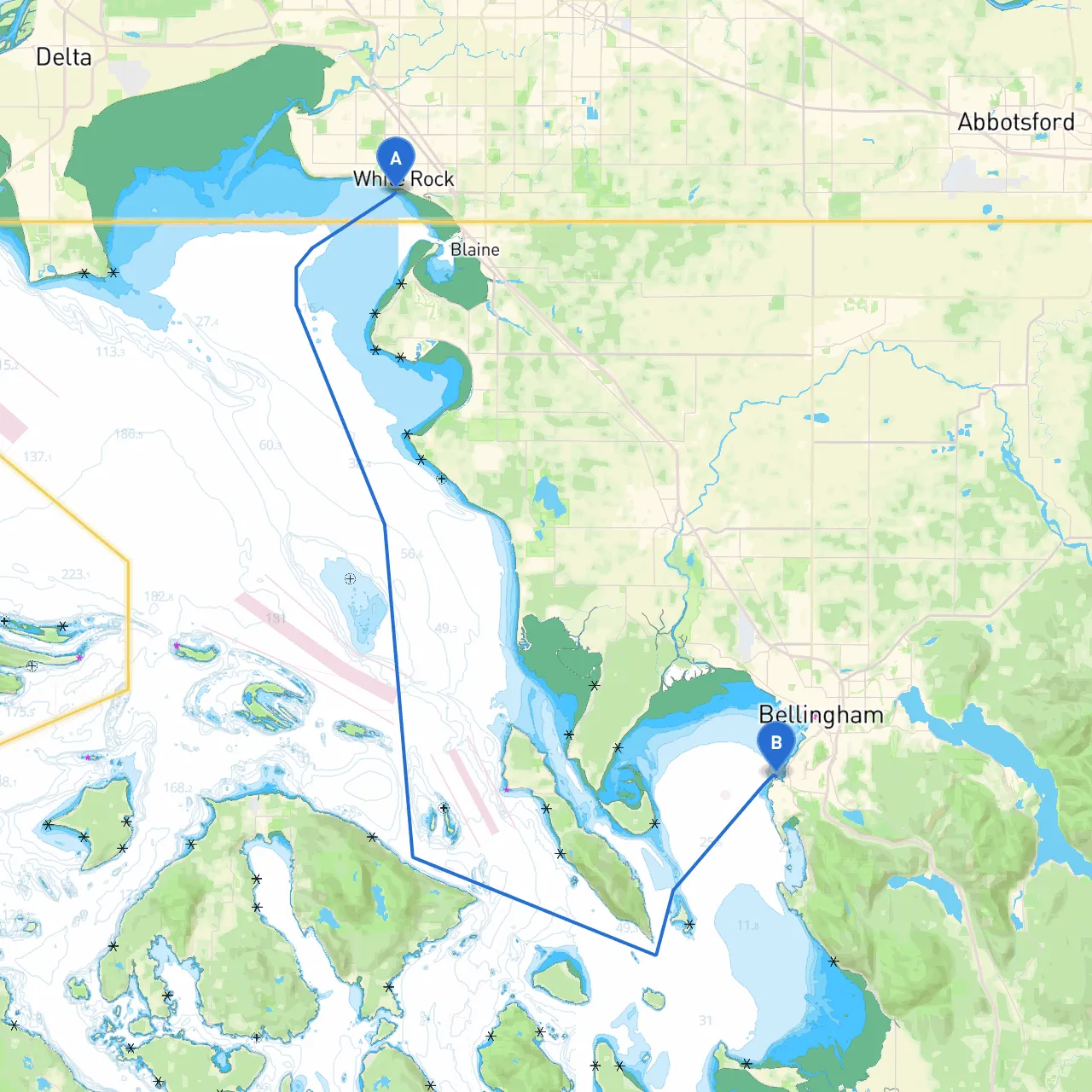White Rock to Bellingham