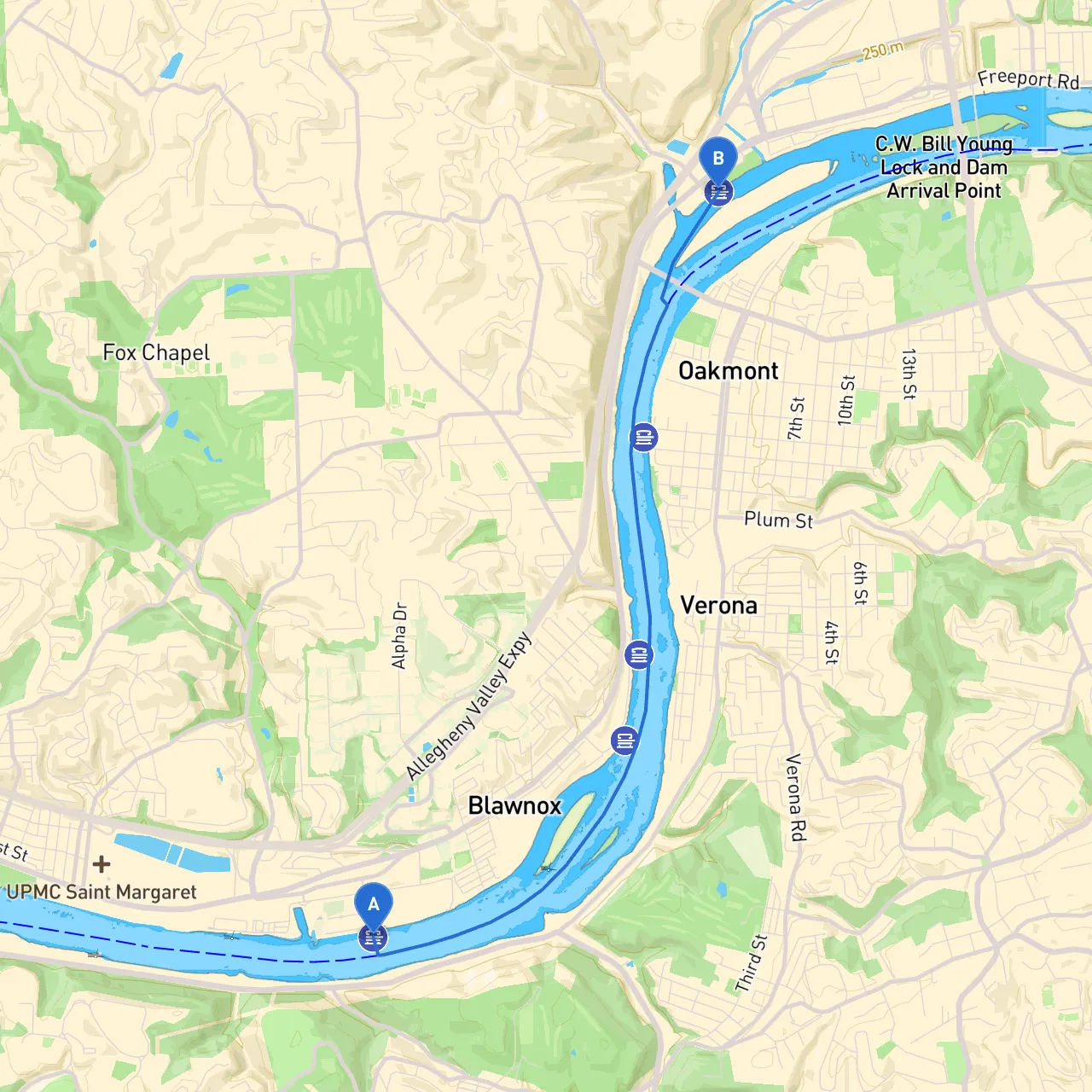 Pittsburgh to Pittsburgh