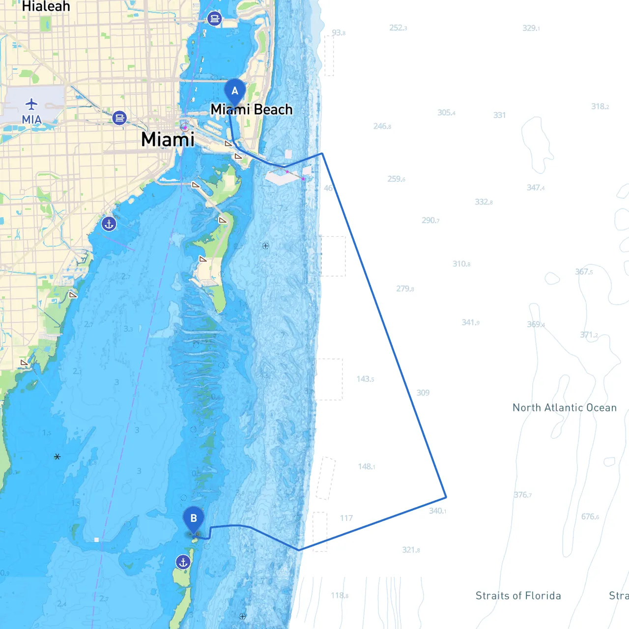 Miami Beach to Homestead