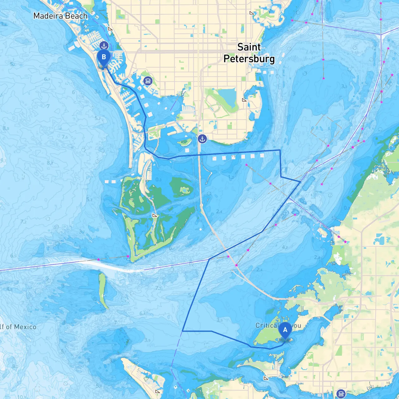 Bradenton to St. Pete Beach