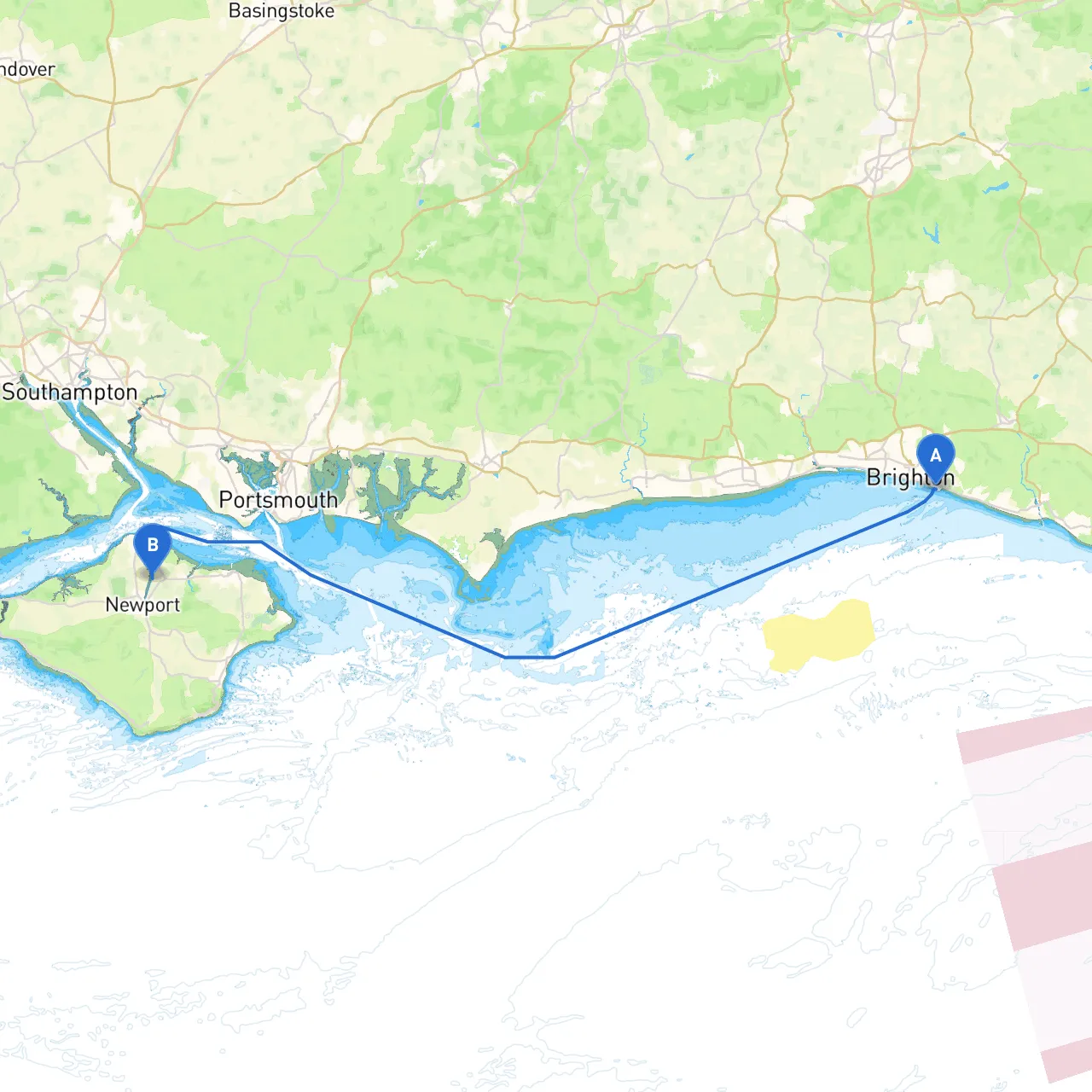 Brighton to Newport
