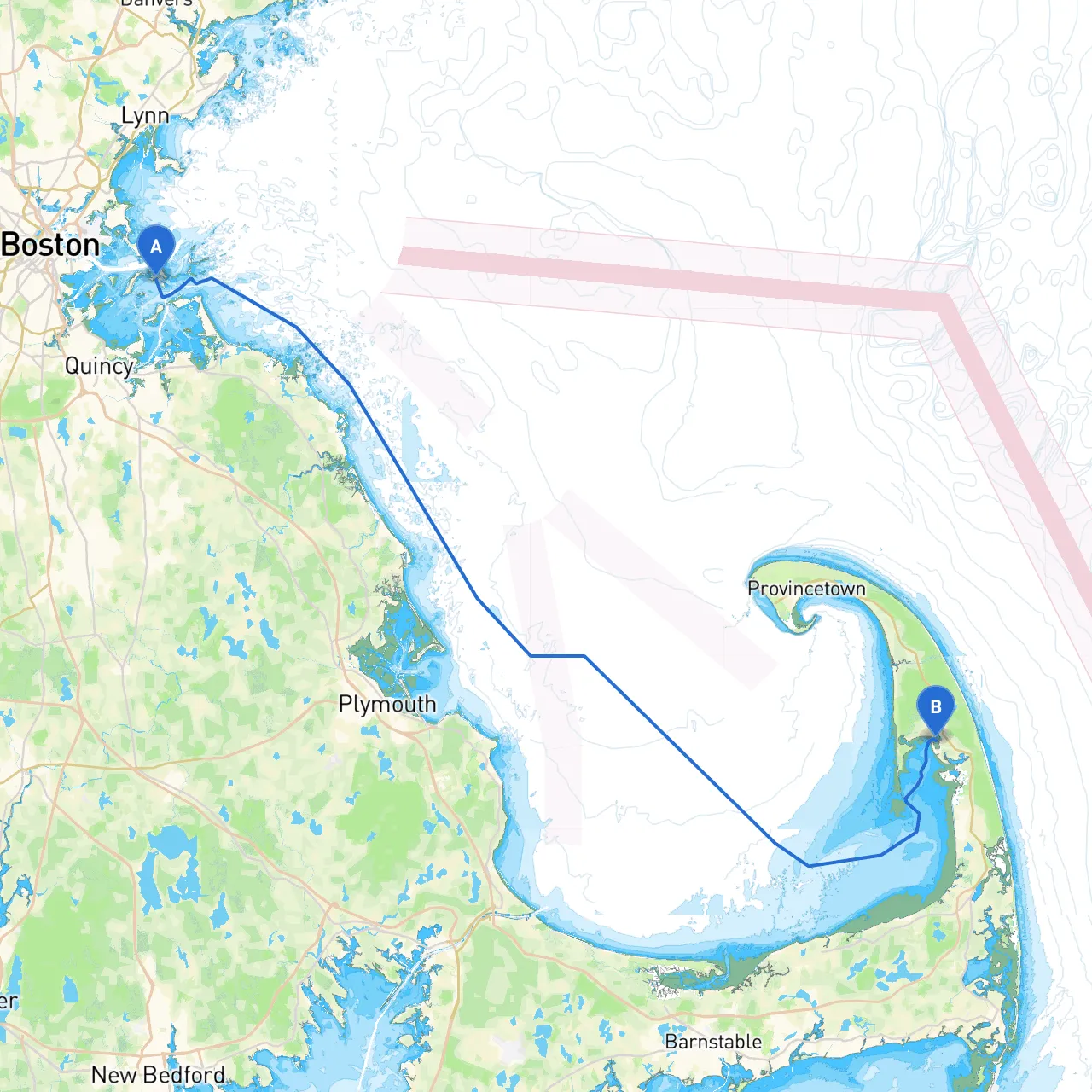Boston to Wellfleet