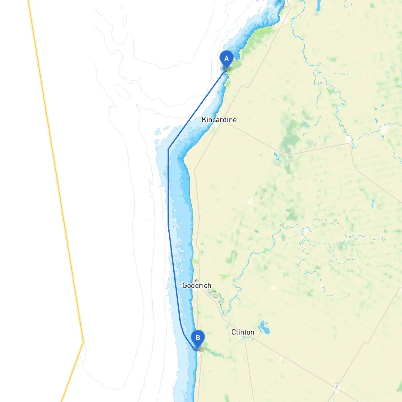 Kincardine to Bayfield