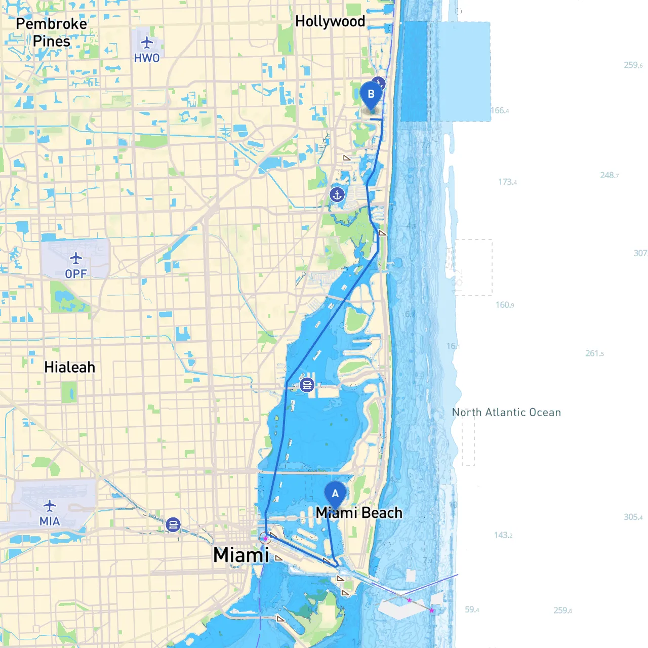 Miami Beach to Aventura