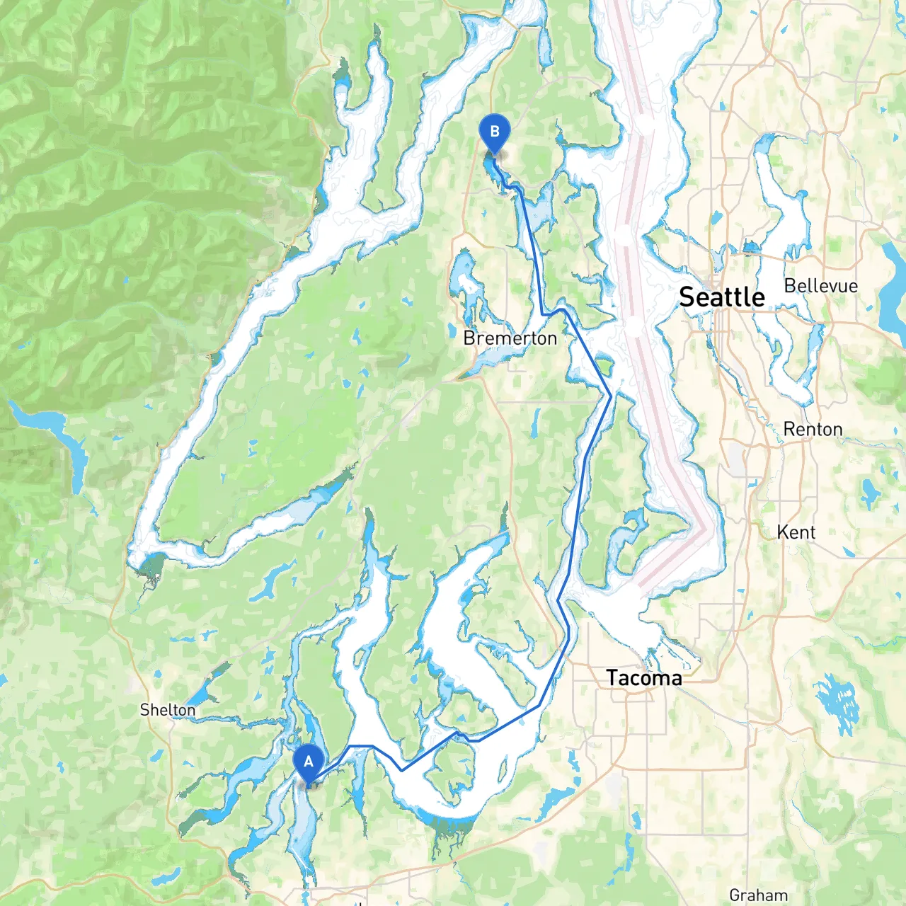 Olympia to Poulsbo