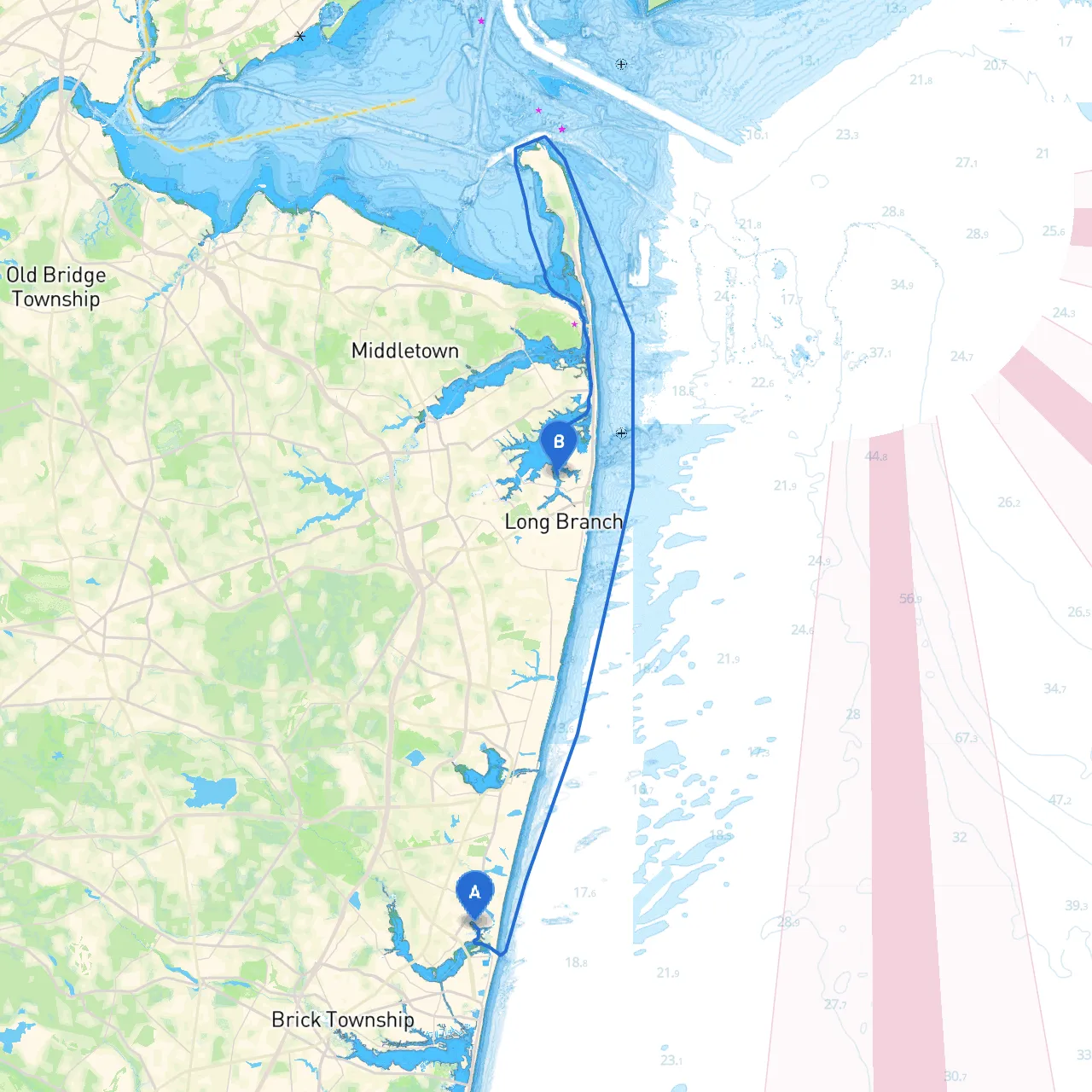 Manasquan to Long Branch