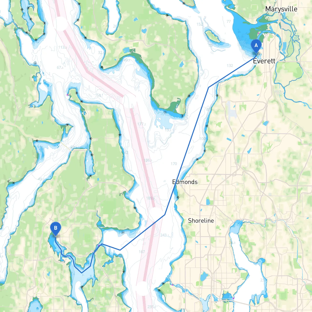 Everett to Poulsbo