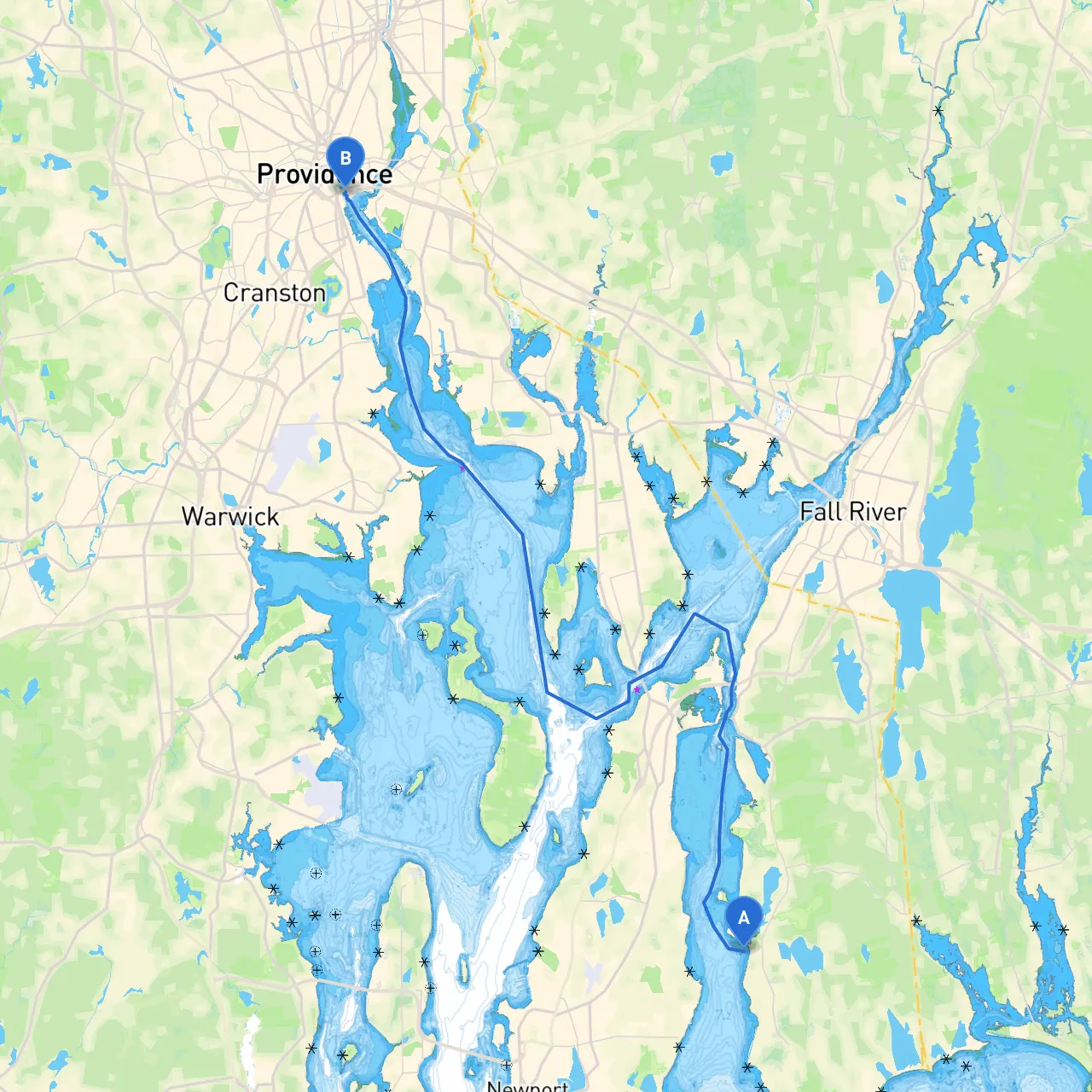 Little Compton to Providence