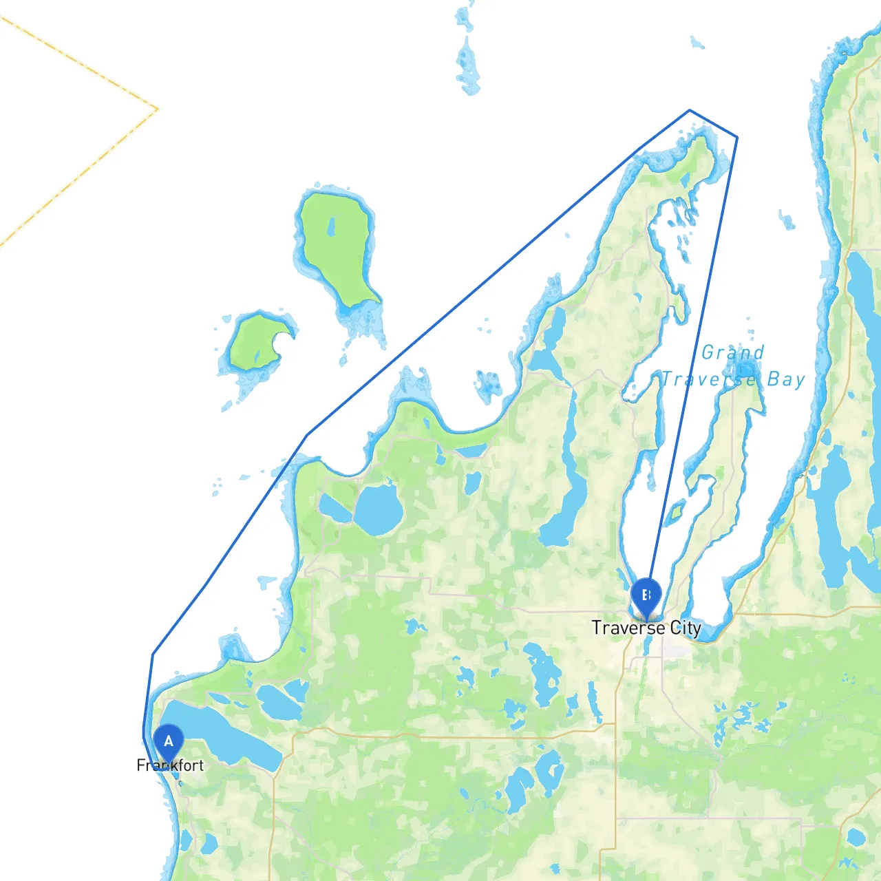 Frankfort to Traverse City