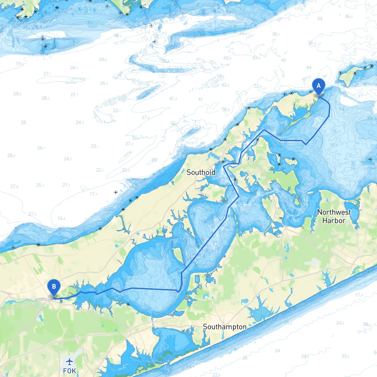 Orient Point to Riverhead