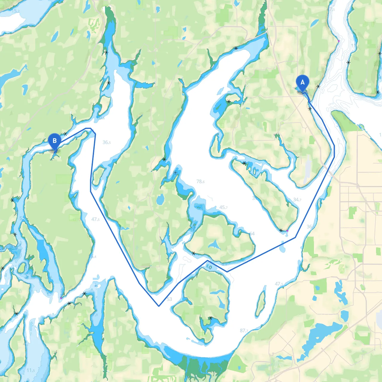 Gig Harbor to Shelton