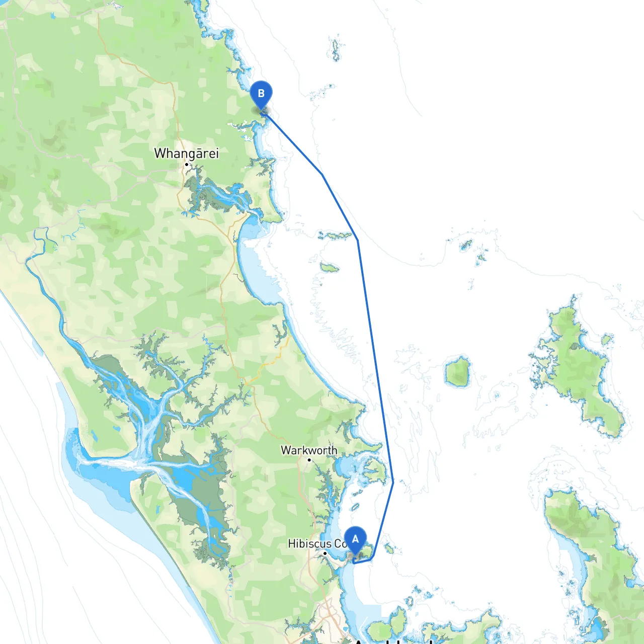 Whangaparaoa to Whangarei
