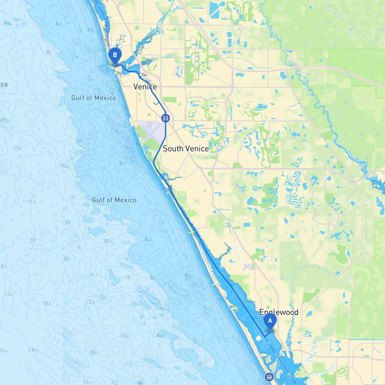 Englewood to Venice