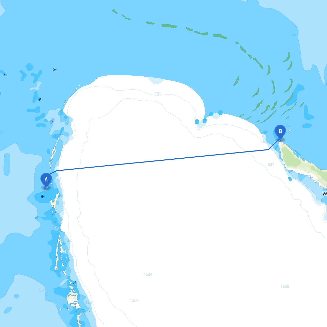 Exuma to Eleuthera