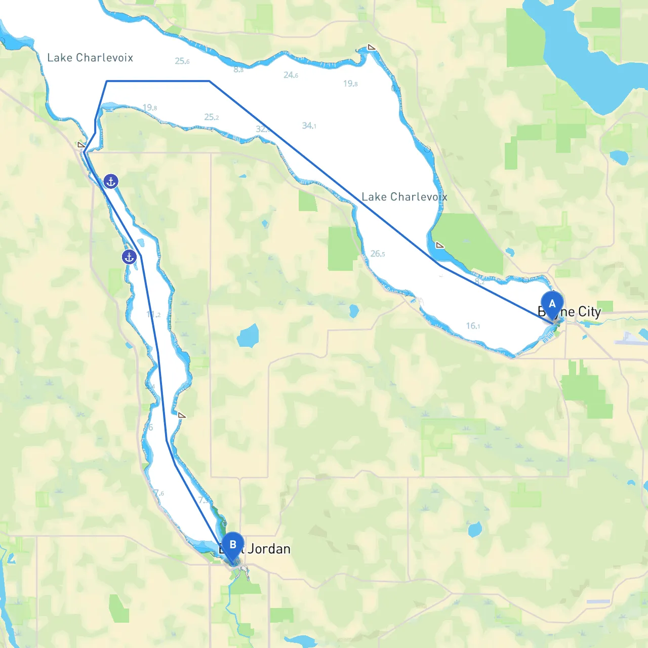 Boyne City to East Jordan