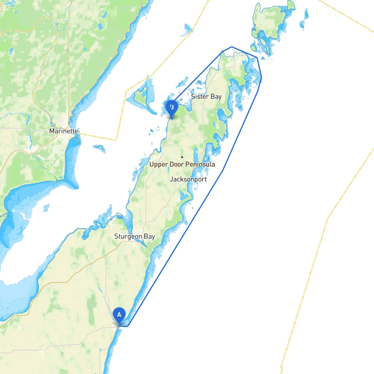 Algoma to Fish Creek