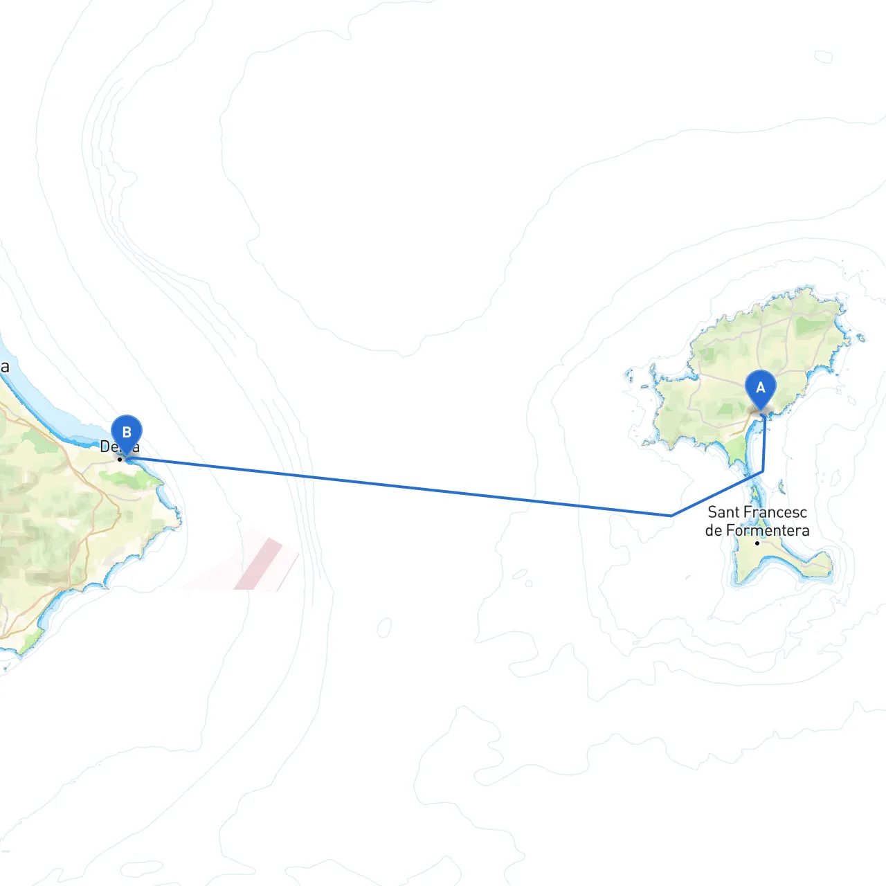Ibiza to Denia