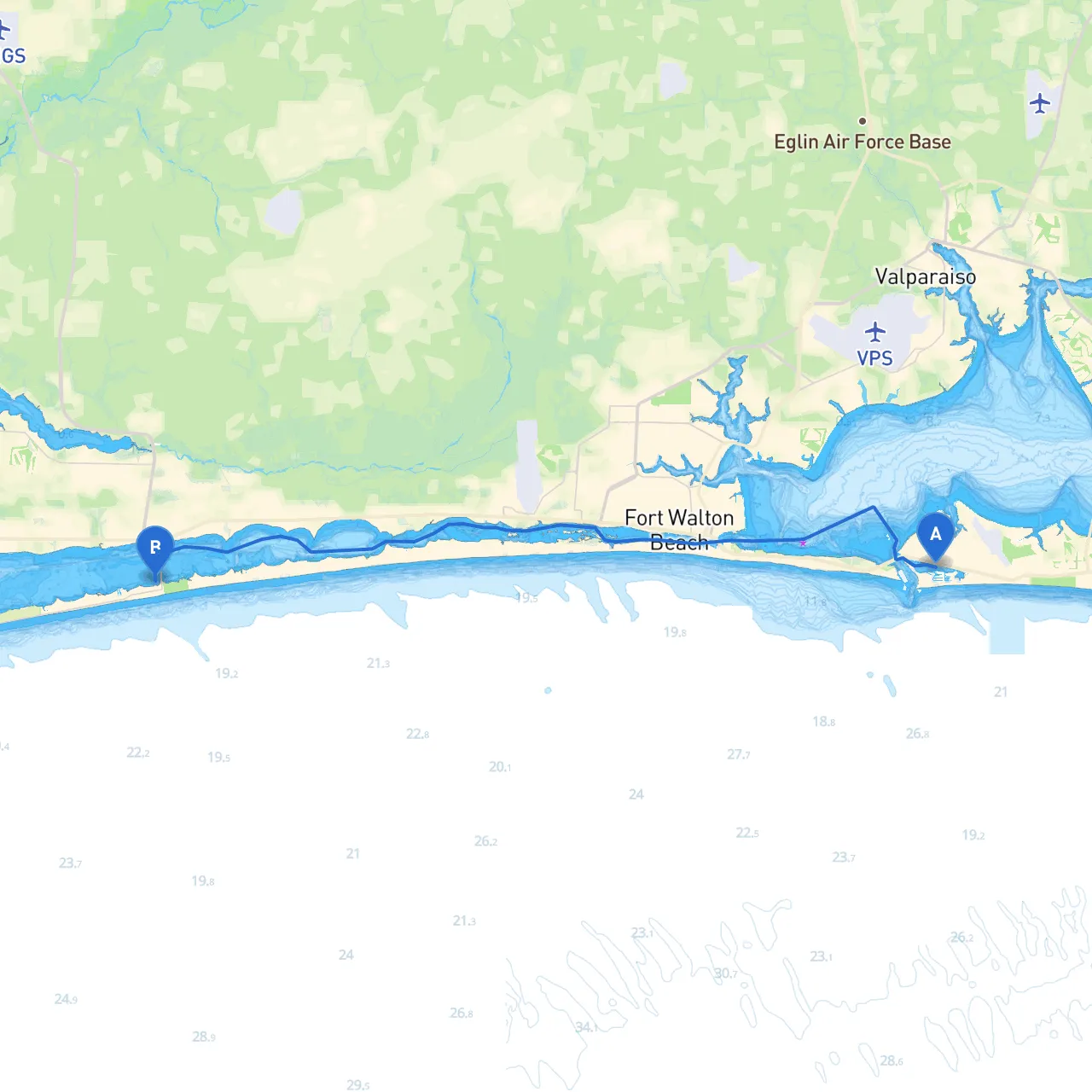 Destin to Navarre