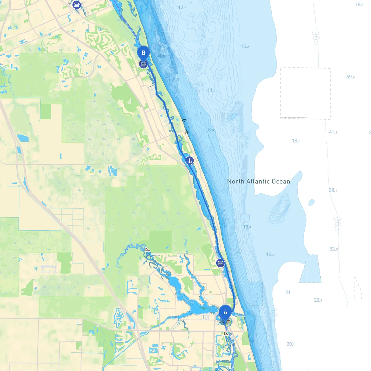 Jupiter to Hobe Sound