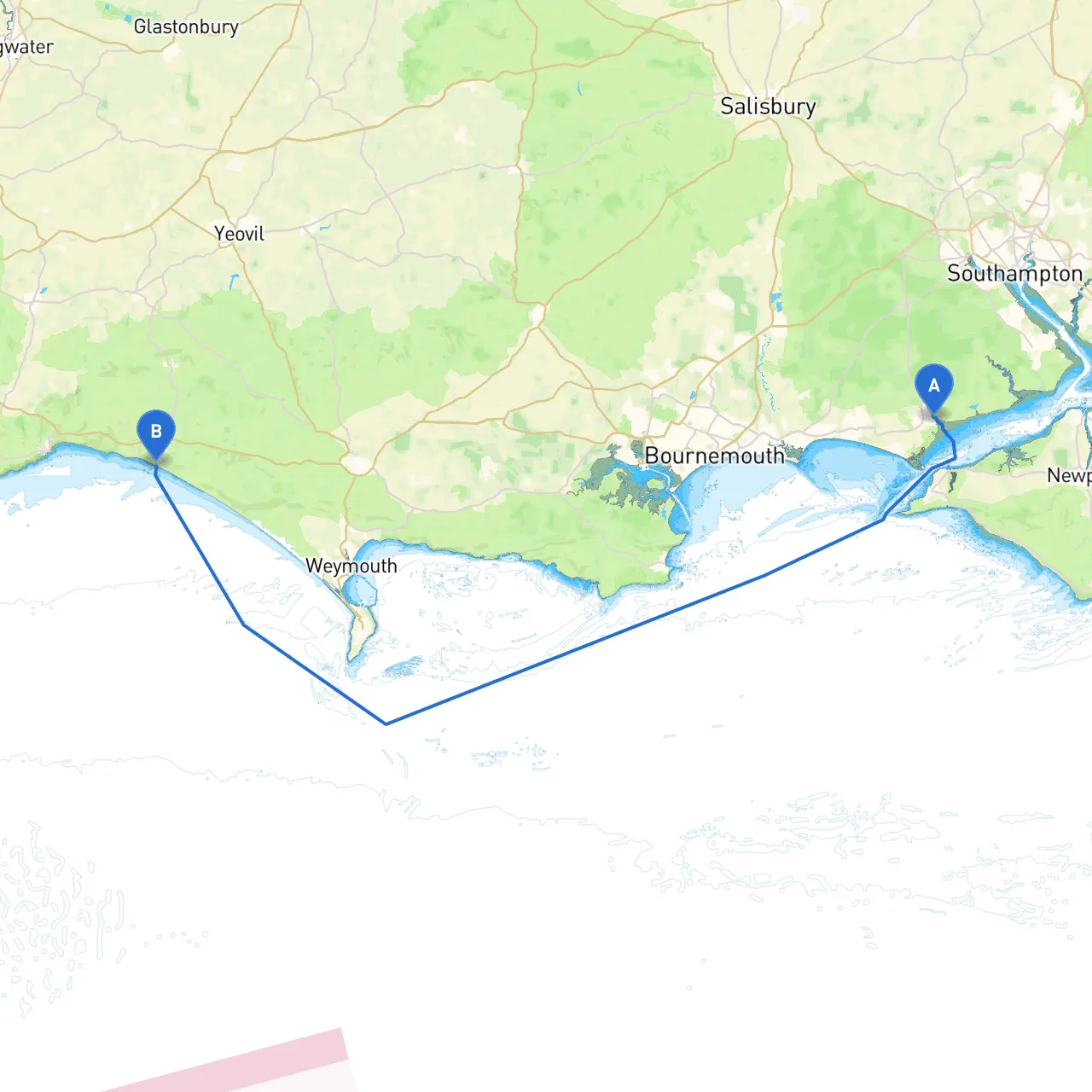 Lymington to Bridport
