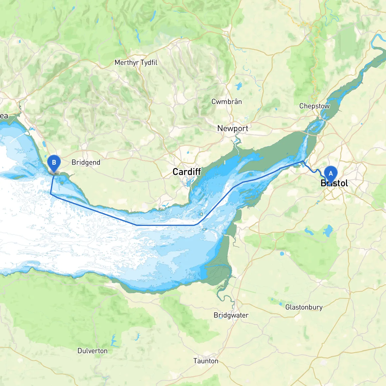 Bristol to Porthcawl