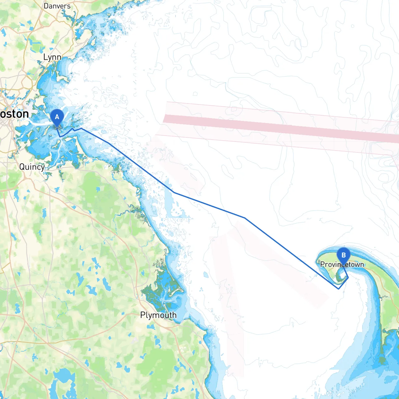 Boston to Provincetown