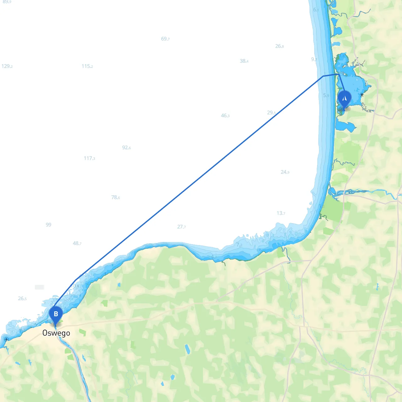 Pulaski to Oswego