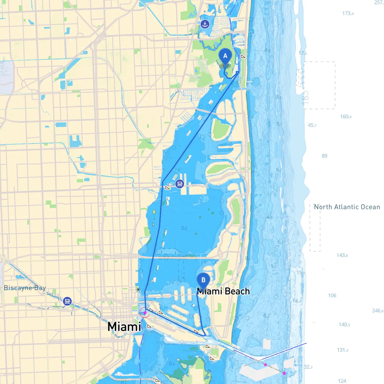 North Miami to Miami Beach