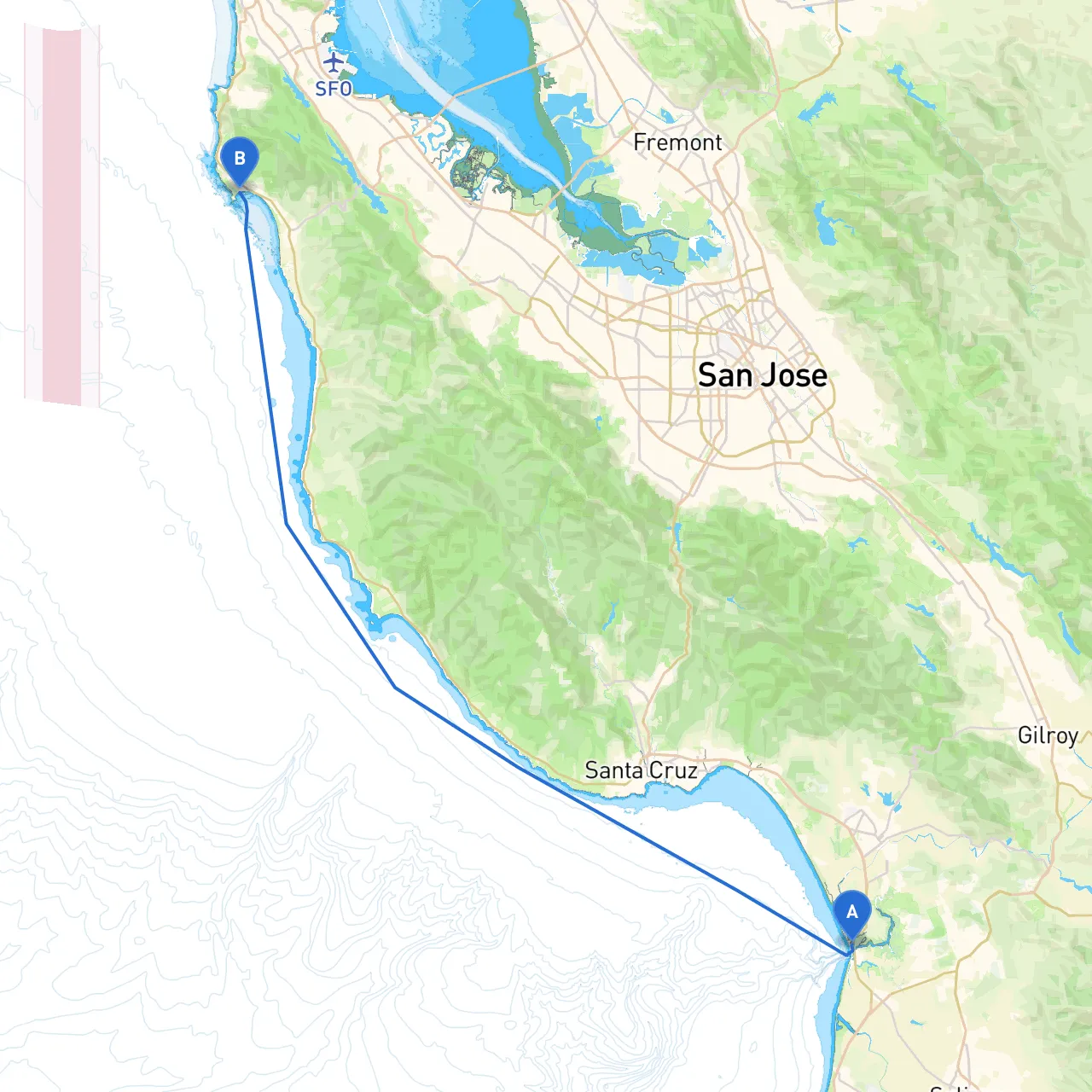 Moss Landing to Half Moon Bay