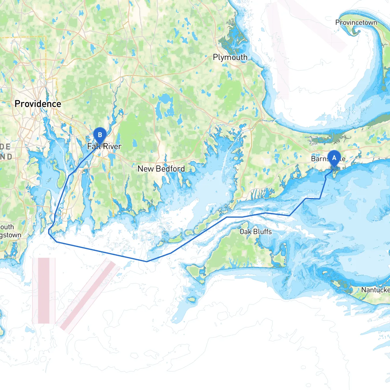 Hyannis to Fall River