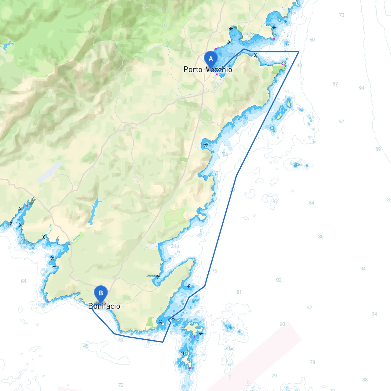 Porto Vecchio to Bonifacio