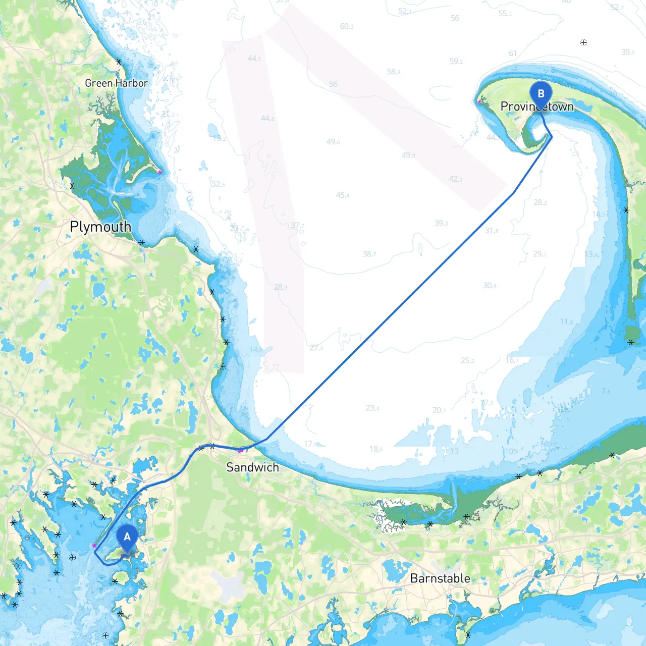 Bourne to Provincetown