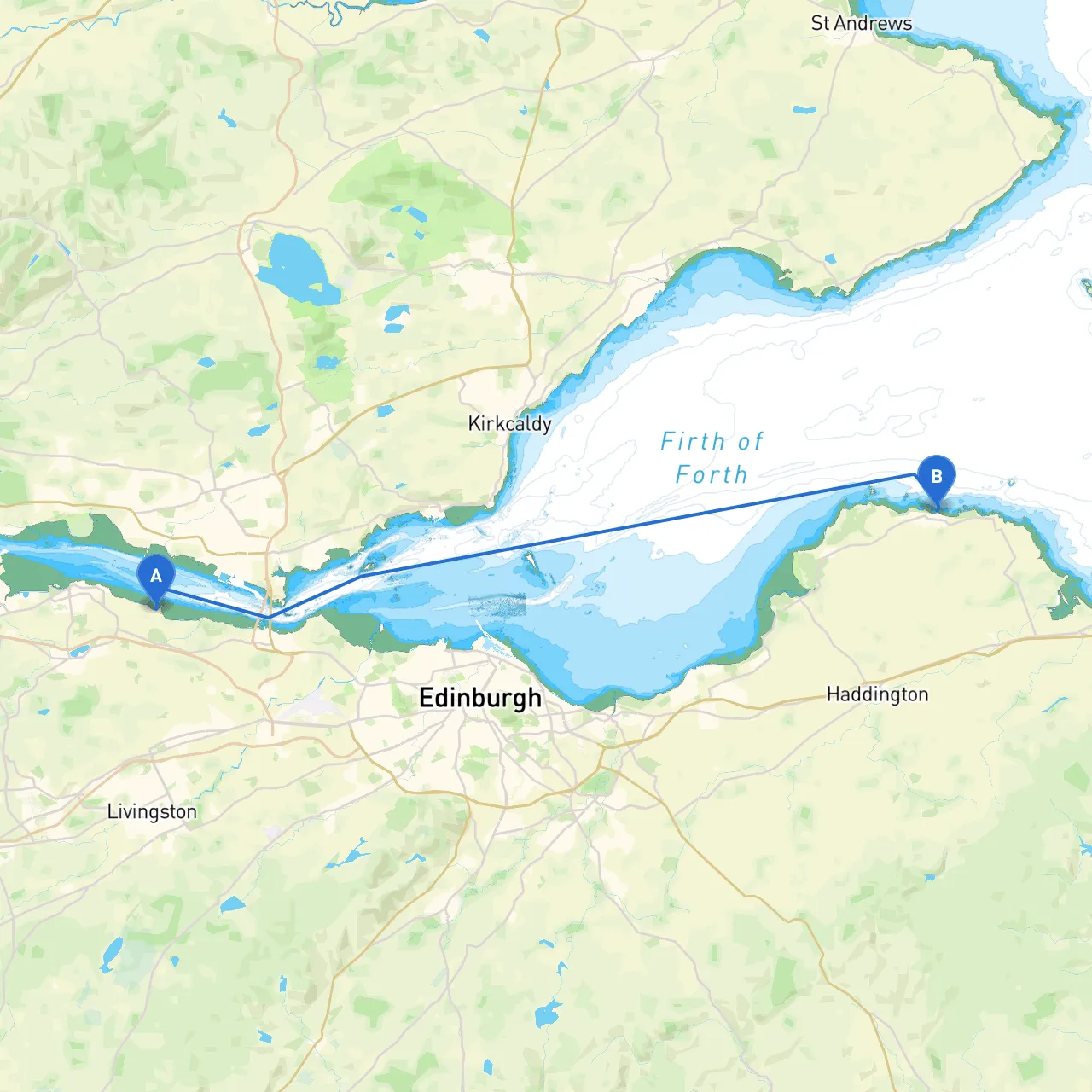 Linlithgow to North Berwick