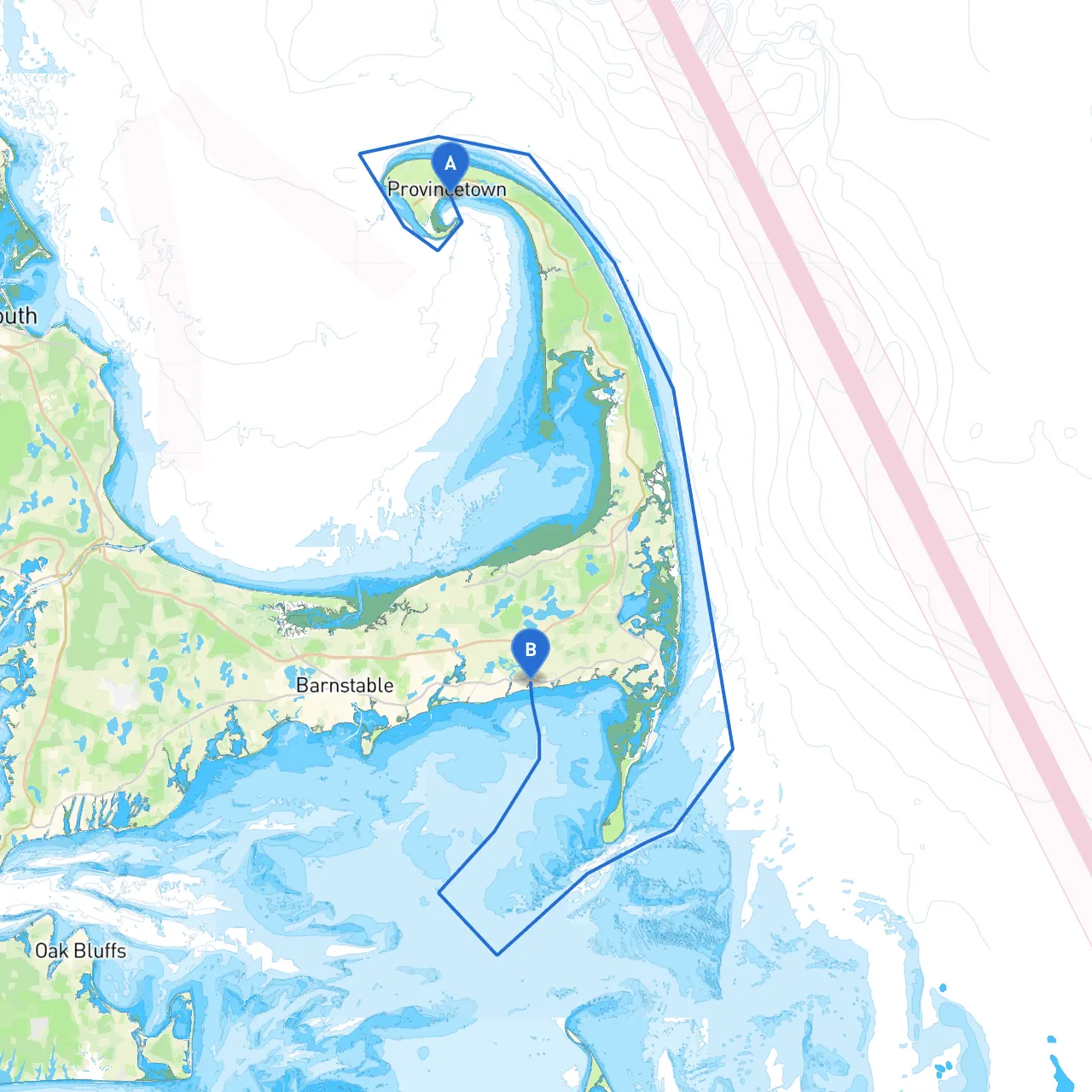 Provincetown to Harwich