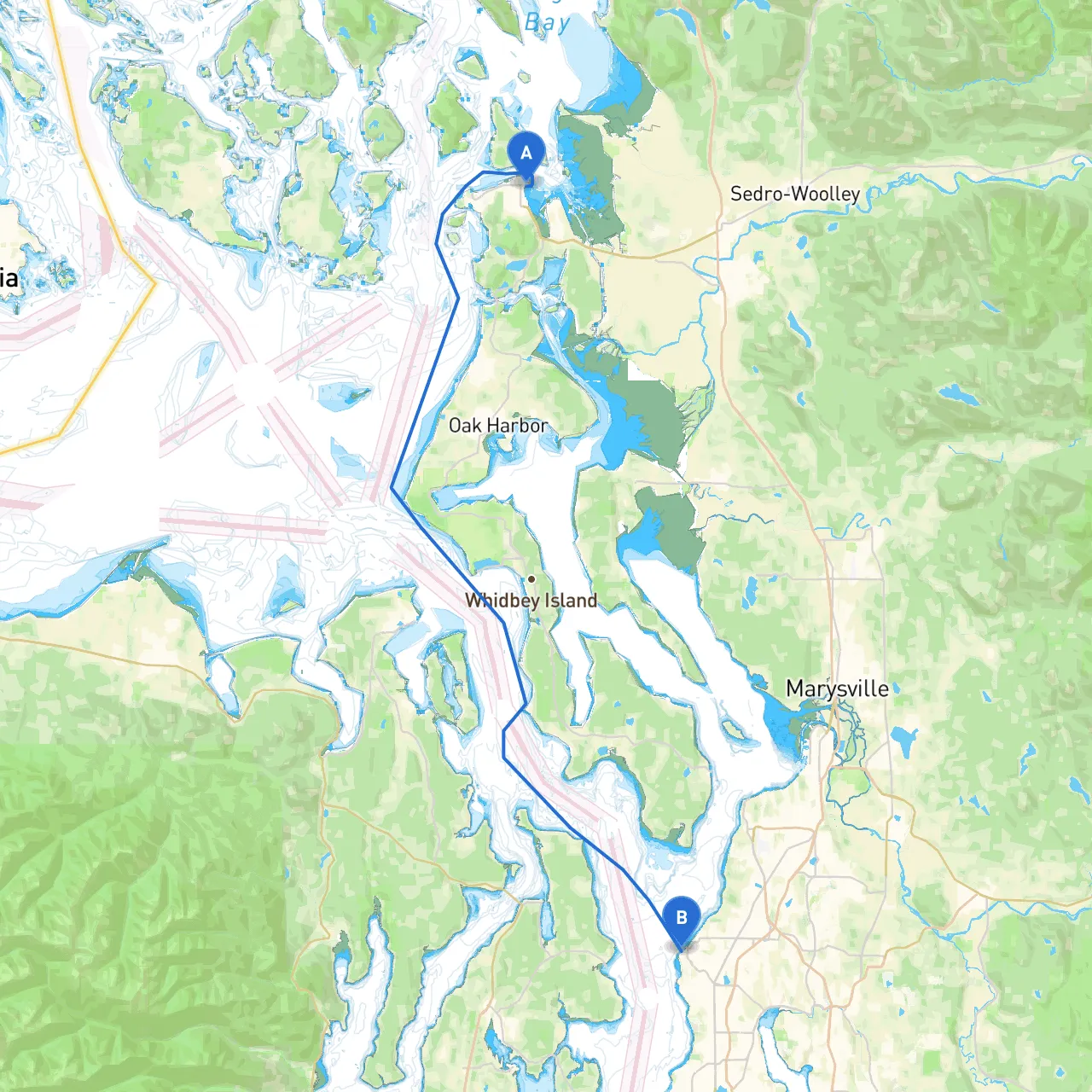 Anacortes to Edmonds