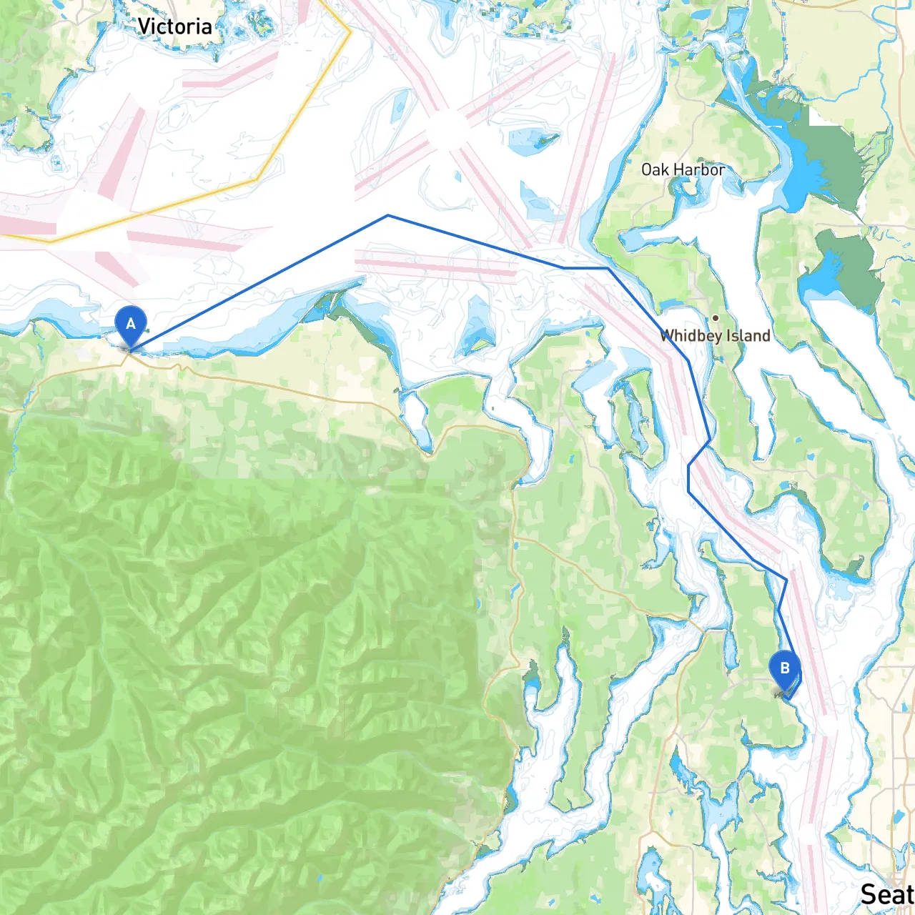 Port Angeles to Kingston